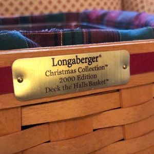 Vintage Longaberger Christmas Collection 2000
